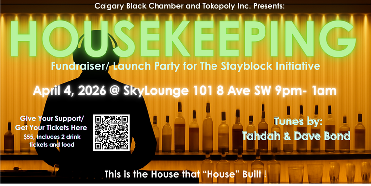 Calgary Black Chamber & Tokopoly Inc. Fundraiser Launch Event