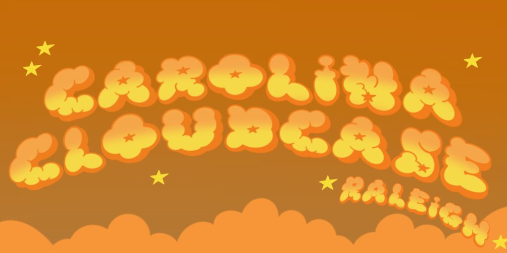 CAROLiNA CLOUDCASE: RALEiGH Banner