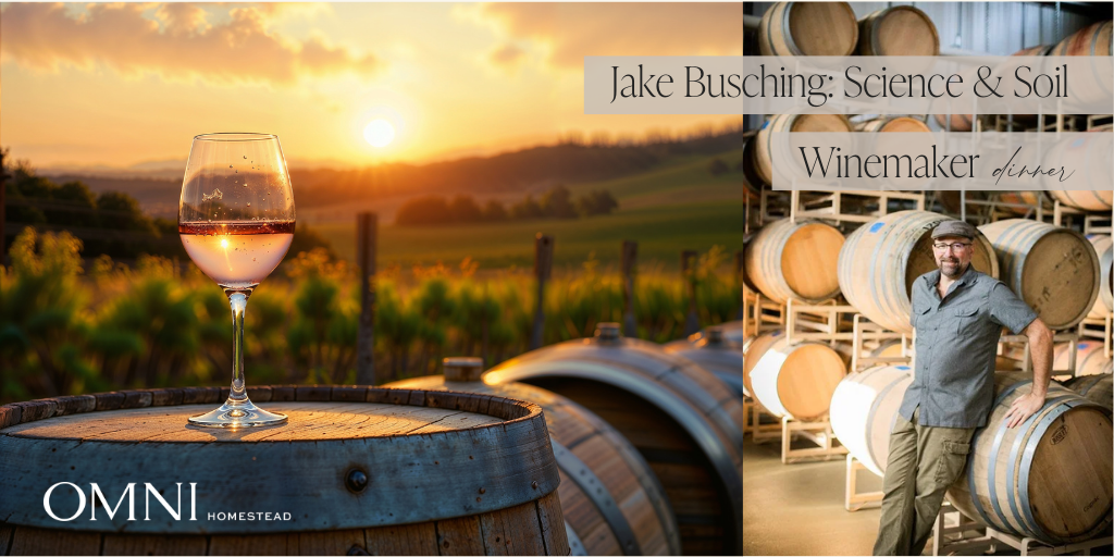 Jake Busching Wine Dinner: Science and Soil Banner
