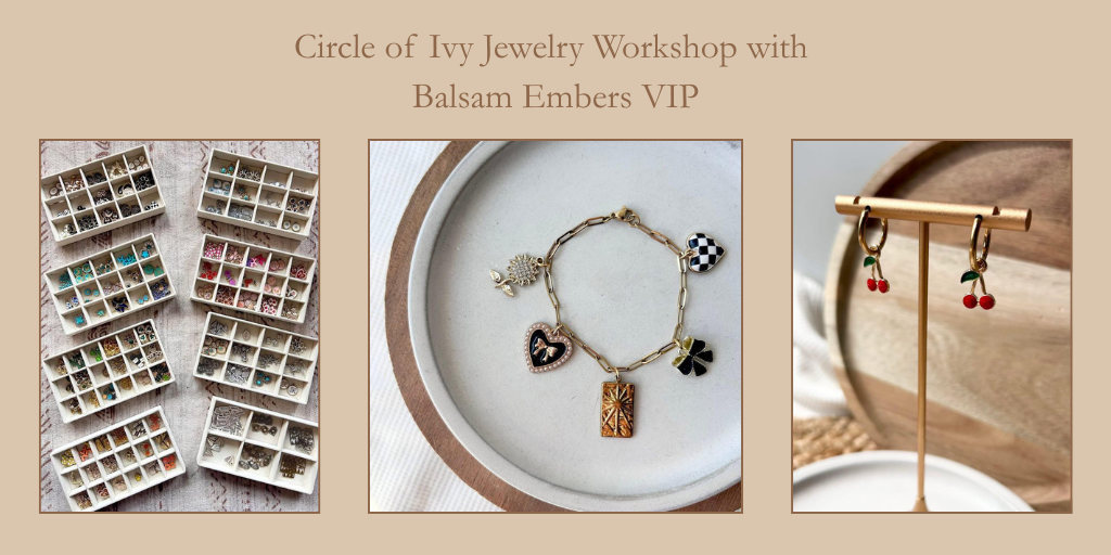 Circle of Ivy Jewelry Workshop Banner