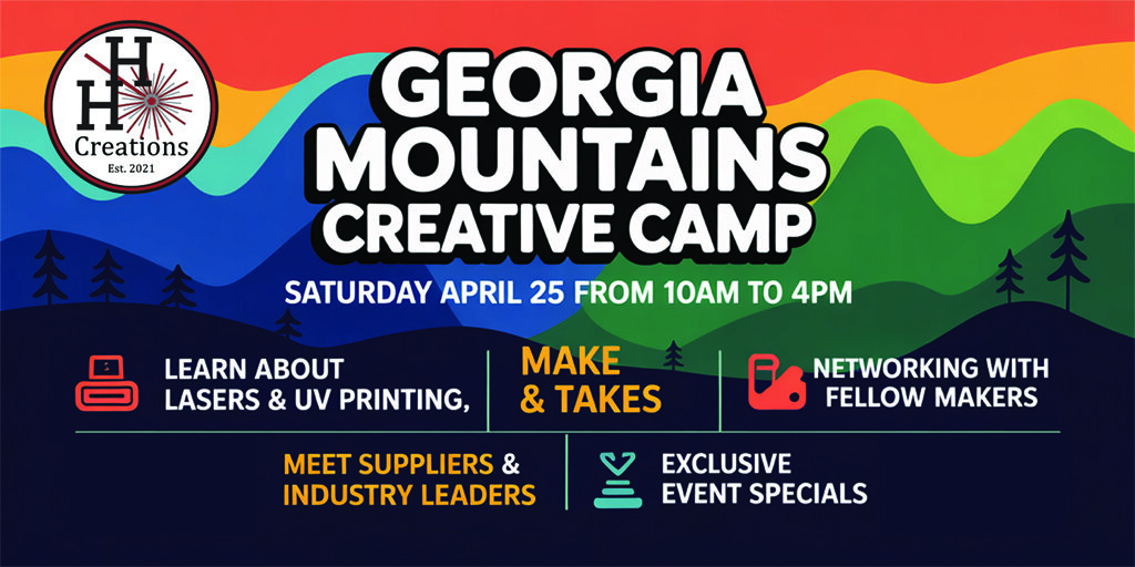 Georgia Mountains Creative Camp Banner