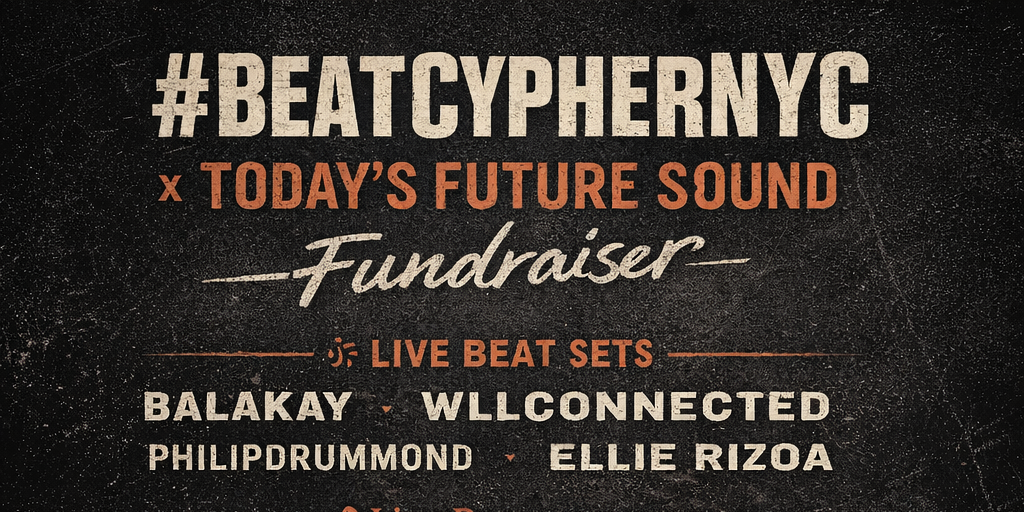 #BeatCypherNYC and TFS Fundraiser Banner