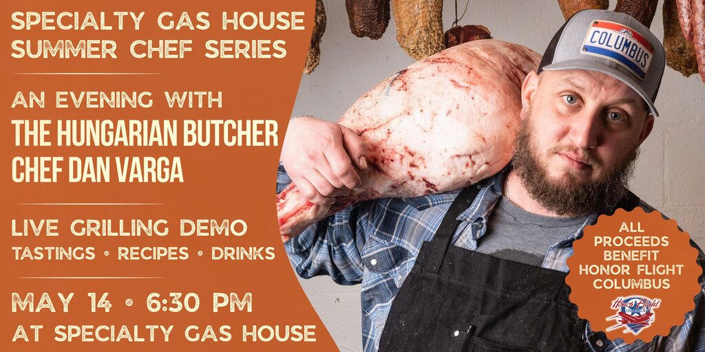 A Night of Grilling with The Hungarian Butcher at Specialty Gas House Banner