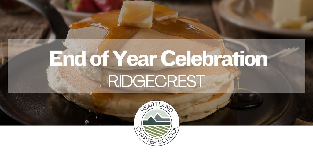 Ridgecrest End of Year Celebration- Heartland Charter School Banner