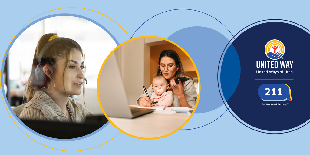 Bereaved Youth Training with 211 Utah and Children's Collaborative Banner