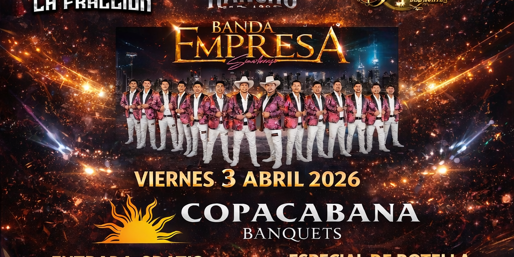 Y más Bailes en Copacabana  Banner