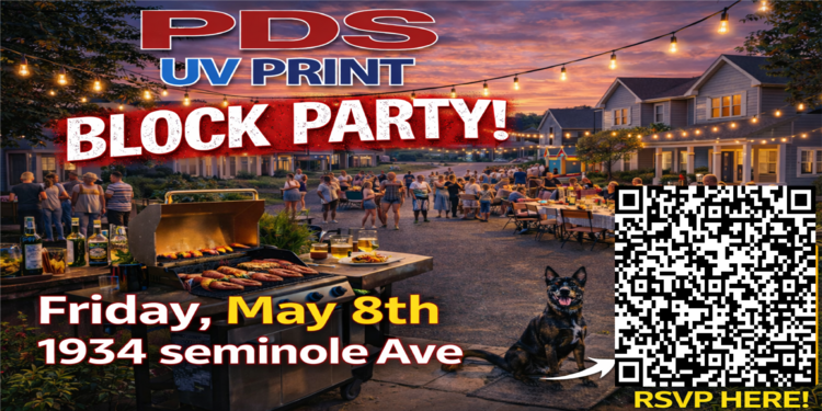 PDS UV Print Block Party 2026