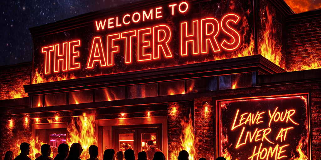 WELCOME TO THE AFTERHRS  Banner