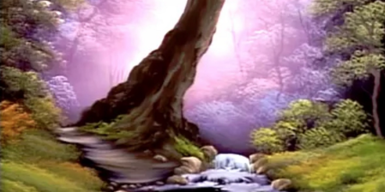 April Joy of Painting Class: Serenity