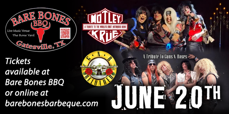 G N'R /Motley Krue Tributes