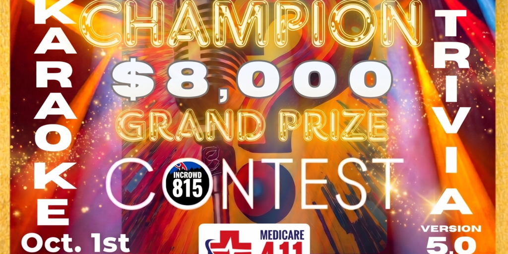 INCROWD815 & MEDICARE411 MASKED KARAOKE TRIVIA CONTEST Version 5.0 Banner