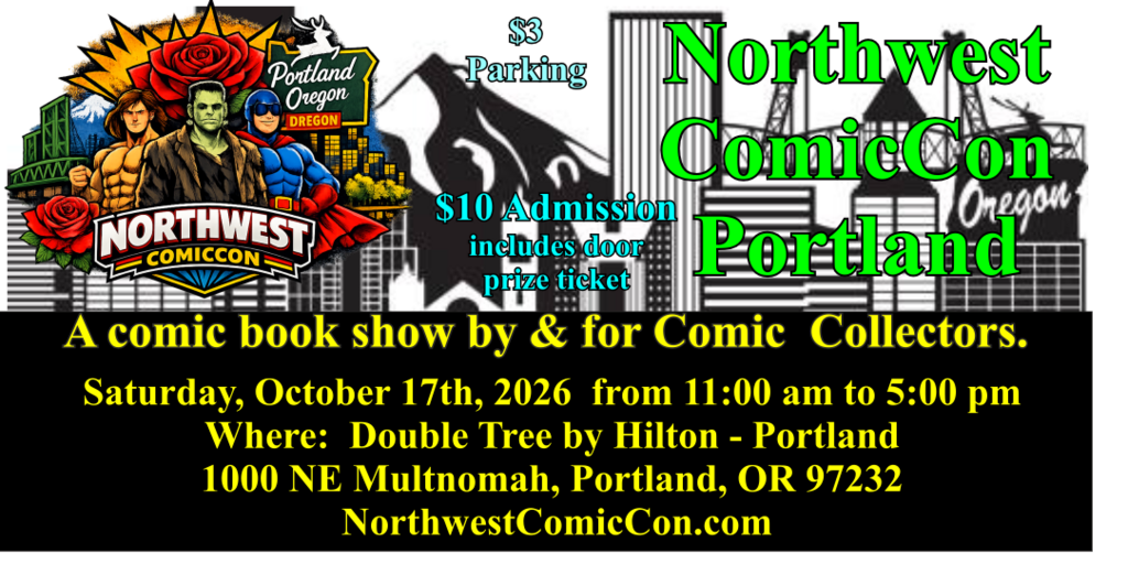 Northwest ComicCon Portland Banner
