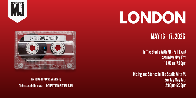 In The Studio With MJ - London 2026