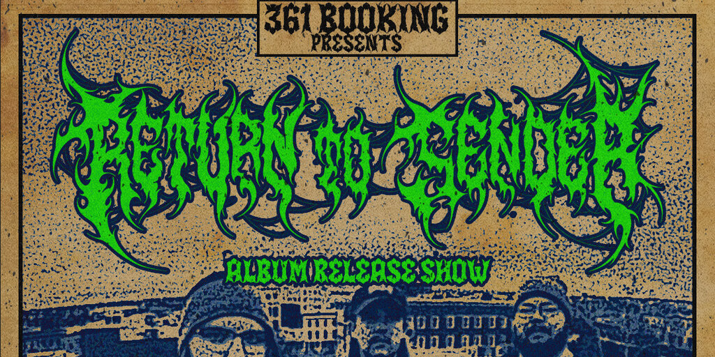 Return To Sender Album Release  Banner