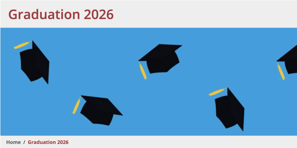 Austin ISD 2026 Graduation Ceremony Parking at Burger Center Banner