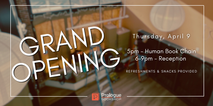 Prologue Bookshop Grand Opening - Human Book Chain