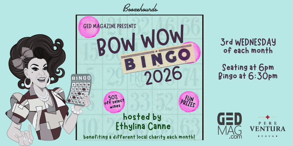 Bow Wow Bingo 4/15/26 Banner