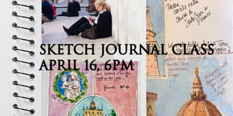 Sketch Journal Class with artist Beth Dean