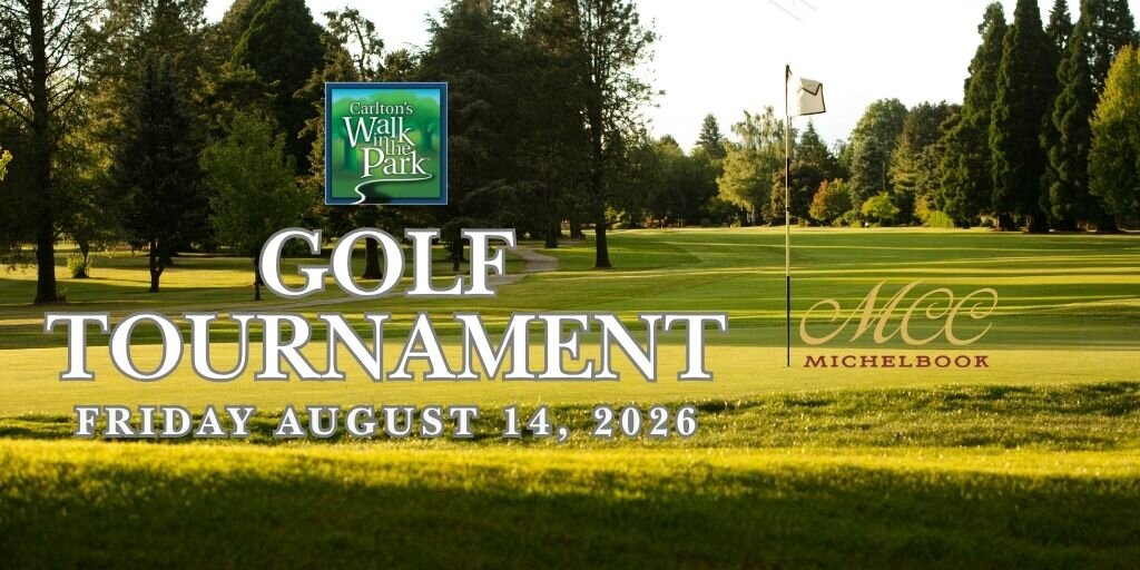 2026 Walk in the Park Golf Tournament Banner