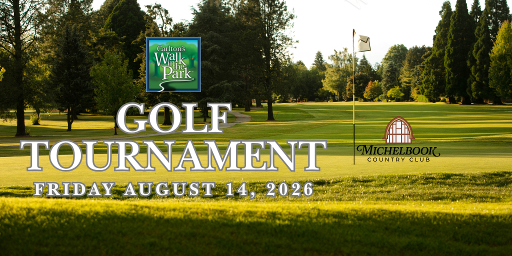 2026 Walk in the Park Golf Tournament Banner