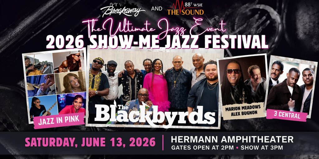 2026 SHOW-ME JAZZ FESTIVAL Featuring the BLACKBYRDS Banner