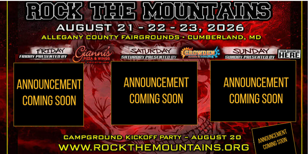 Rock the Mountains 2026  Banner