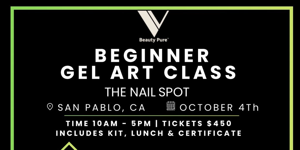 10/4 @ The Nail Spot  Banner