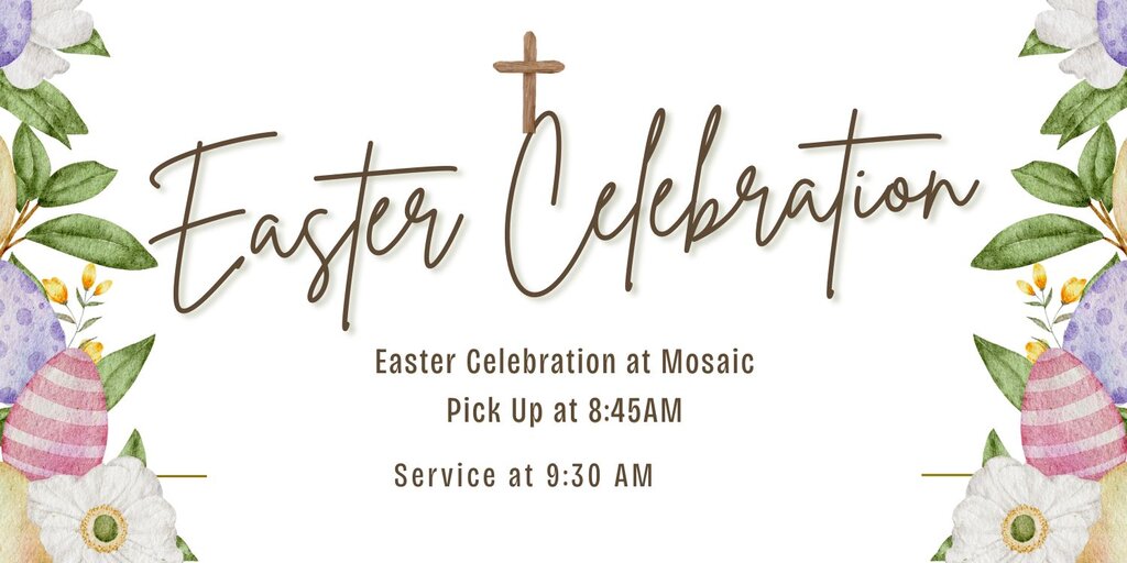 Easter Celebration Banner