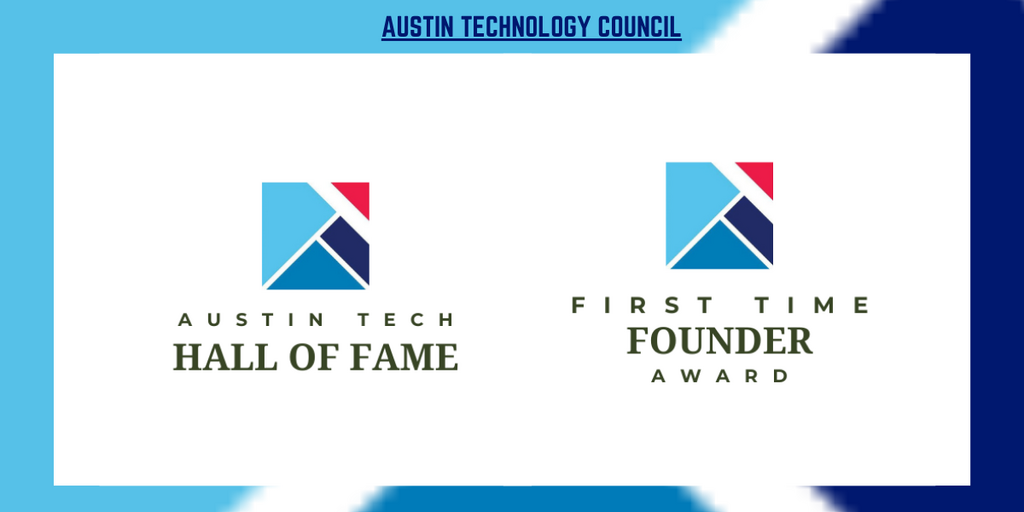 2026 Austin Tech Hall of Fame and First Time Founder Awards Banner