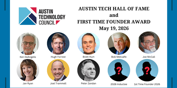 2026 Austin Tech Hall of Fame and First Time Founder Awards