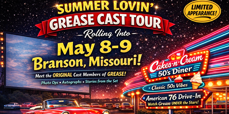 2026 Grease Cast Tour-Branson, Mo