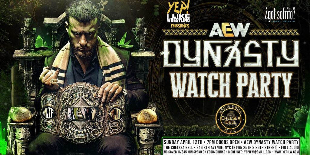 AEW Dynasty Watch Party at The Chelsea Bell Banner