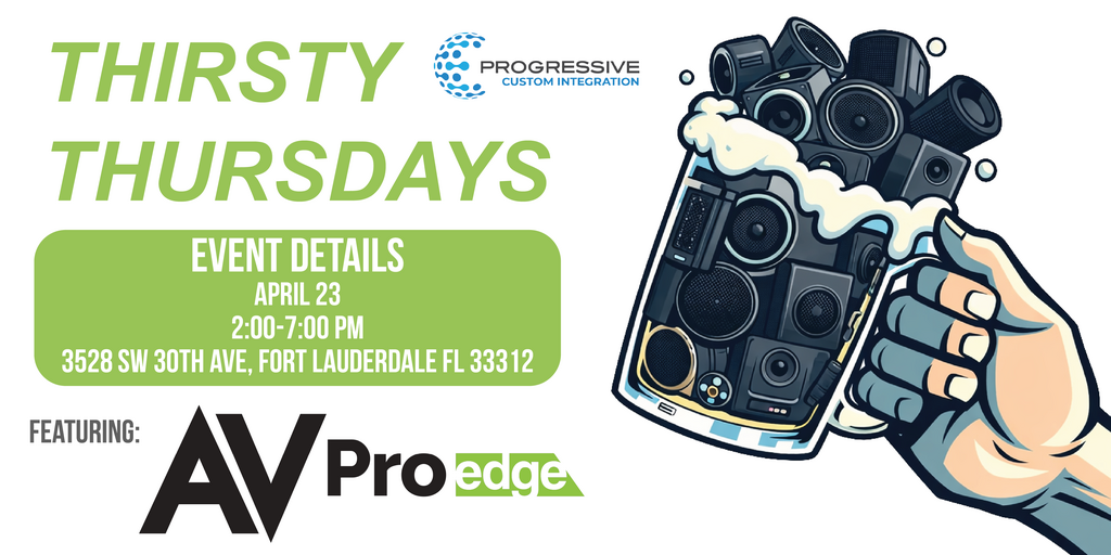 April - Thirsty Thursdays Banner