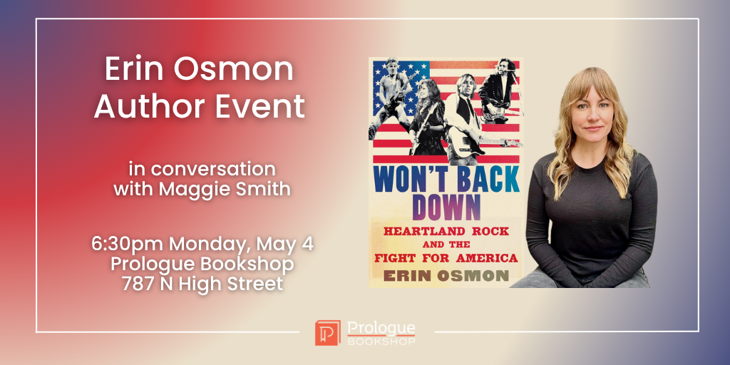 Music Journalist & Author Erin Osmon in conversation with Maggie Smith Banner