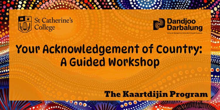 Your Acknowledgement of Country: A Guided Workshop (Curtin)