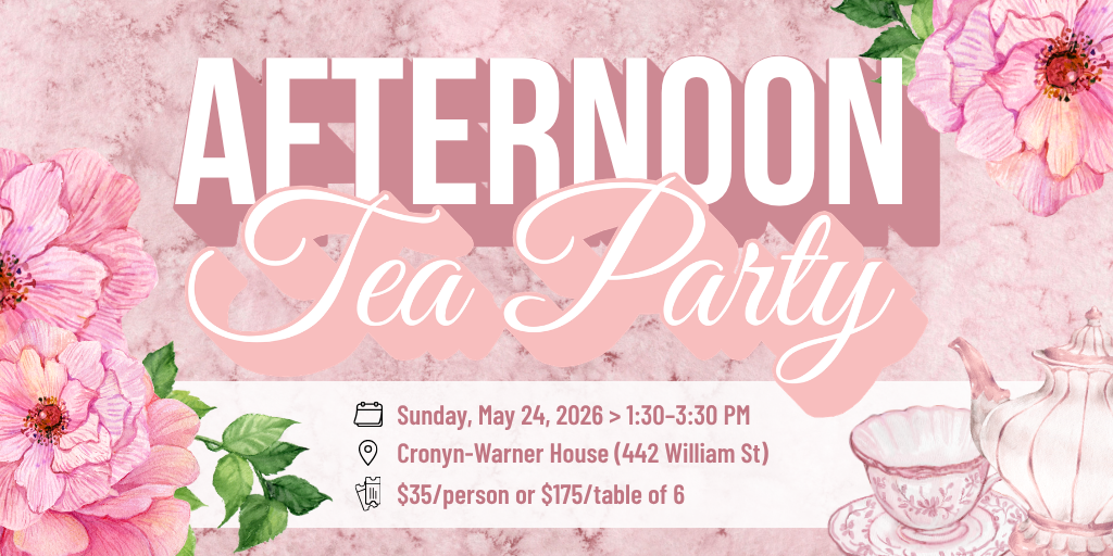 Afternoon Tea Party 2026 Banner