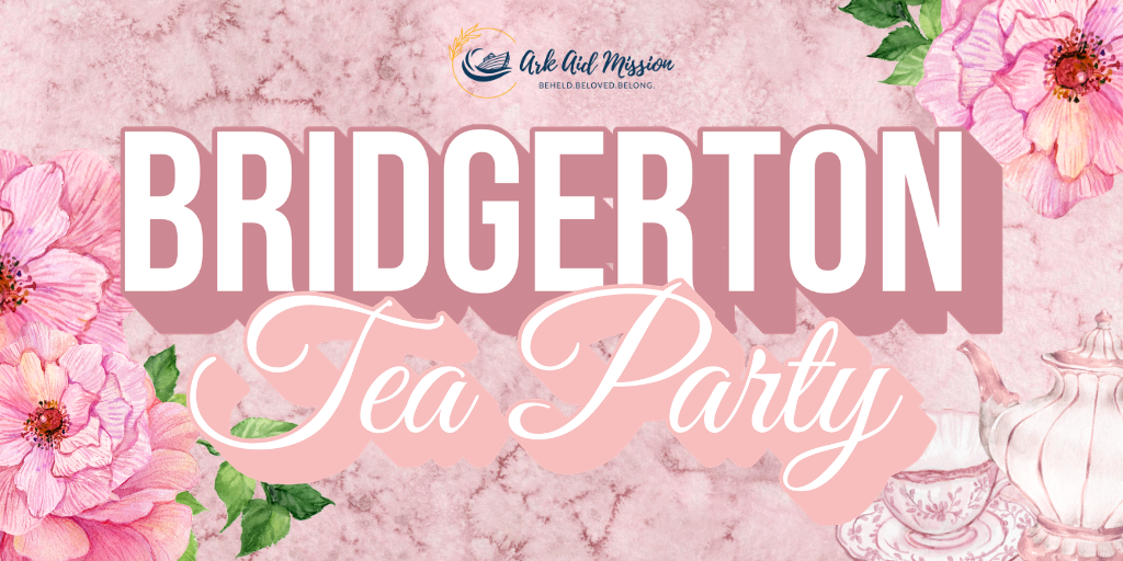 Bridgerton Tea Party 2026 Banner