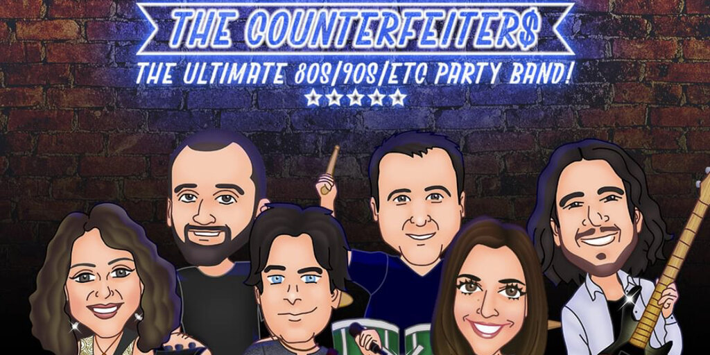 Live Band Karaoke with The Counterfeiters  Banner