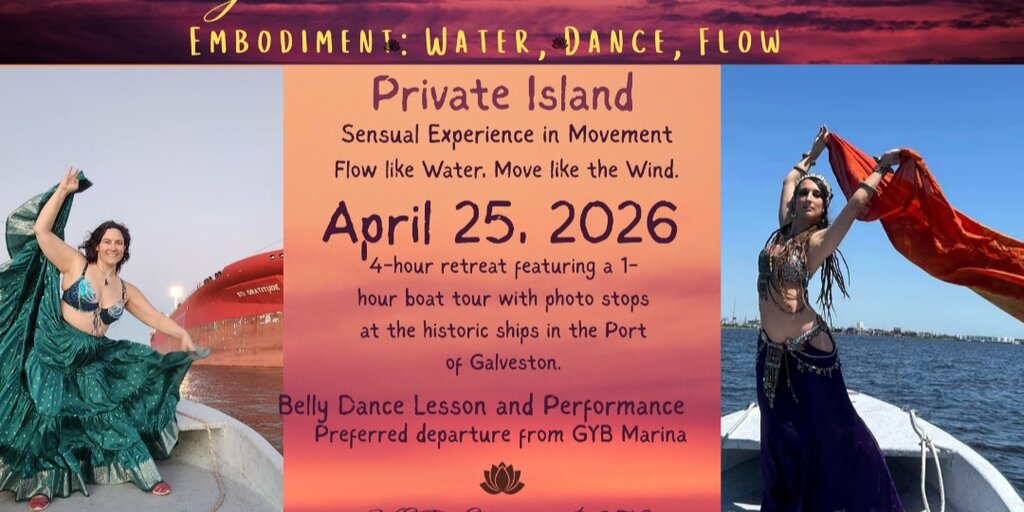 BELLYDANCE ISLAND RETREAT  Banner