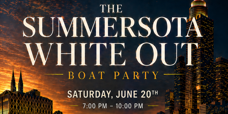 The Summersota White Out Boat Party