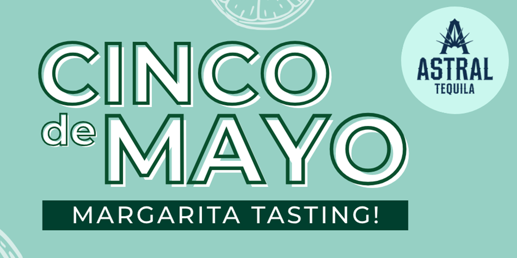 Cinco de Mayo Paired Margarita Tasting Banner