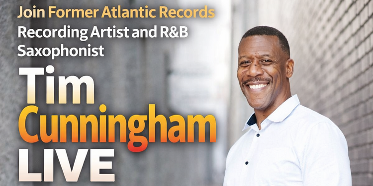 R&B Saxophonist Tim Cunningham Live at Cedar Lakes Cellars Winery  