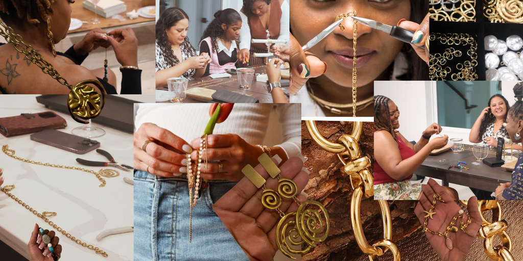 The Art of Adornment: Linked with Love Banner