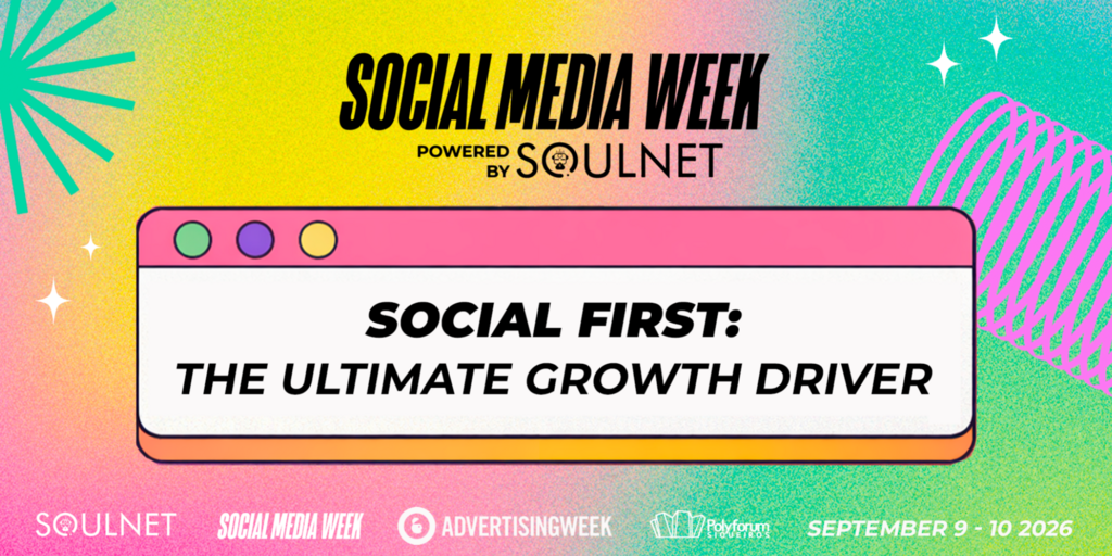 Social Media Week Mexico 2026 Banner