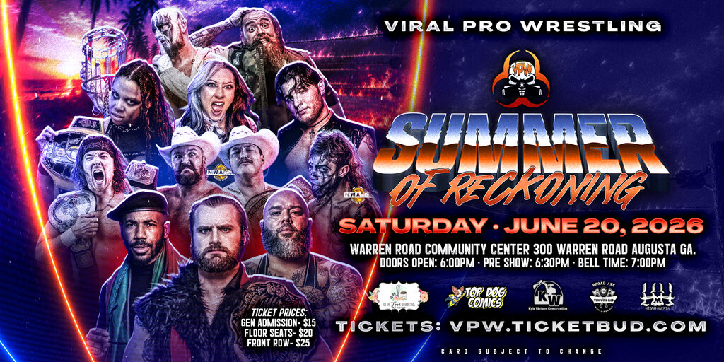 Viral Pro Wrestling: Summer of Reckoning Banner