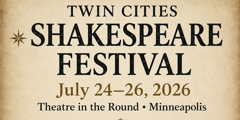 Twin Cities Shakespeare Festival Banner