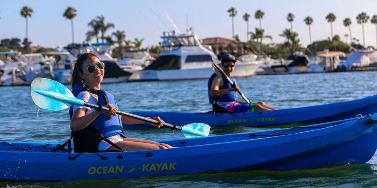 YaleOC Kayaking on Newport's Back Bay