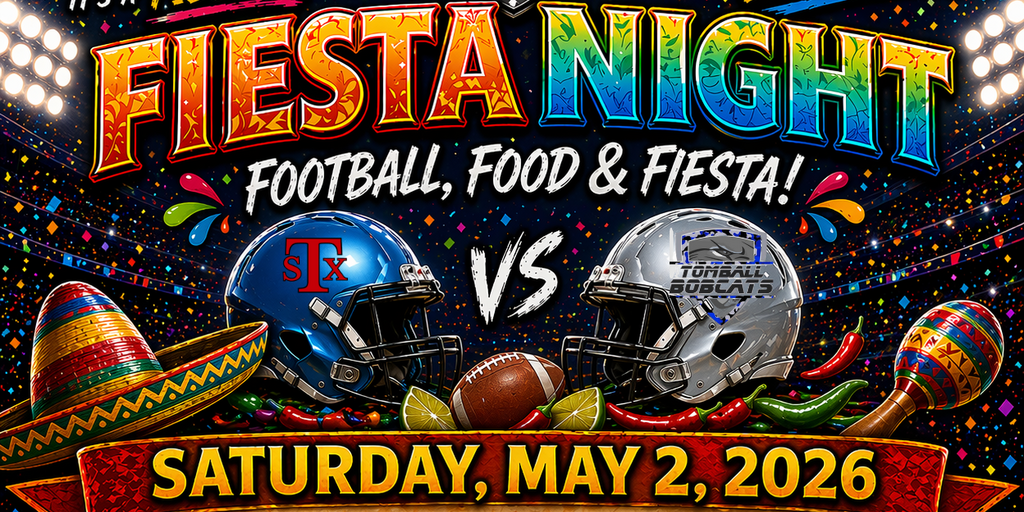 STX Panthers vs Tomball Bobcats "Fiesta Night" Banner