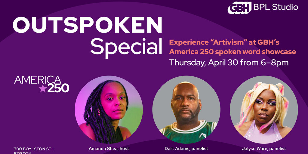 GBH Special Outspoken - 250 Years of Unfinished Sentences Banner