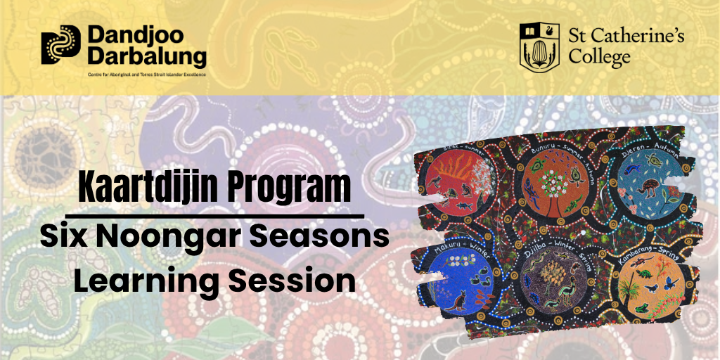 Six Noongar Seasons - Learning Session (UWA) Banner
